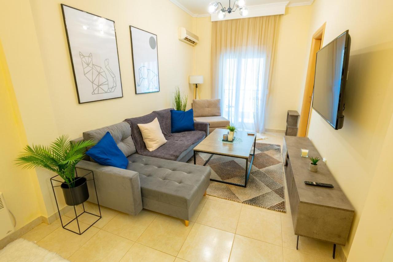 Niovi, Stylish Apartment Near The Waterfront Thessaloníki Exteriör bild